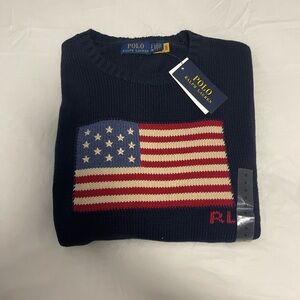Ralph Lauren Iconic Flag Sweater